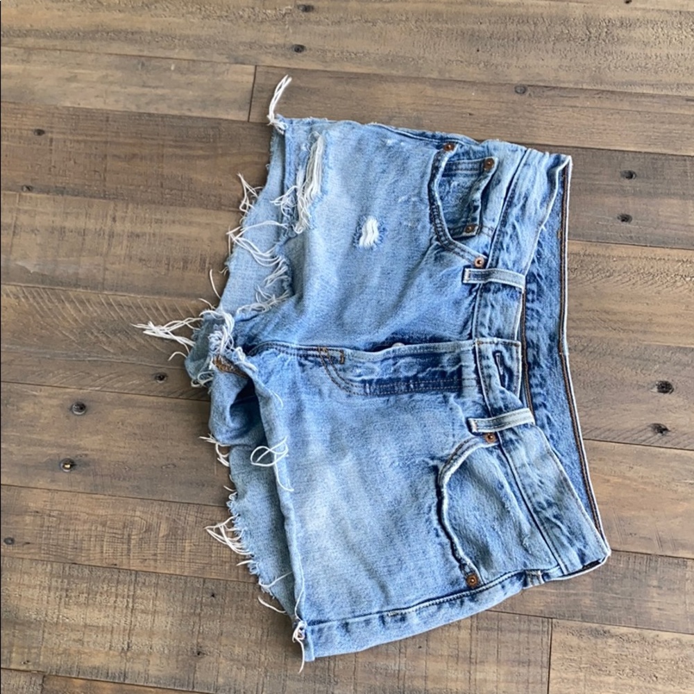 Jean shorts